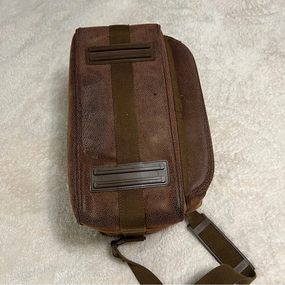 Brown Leather Camera Bag